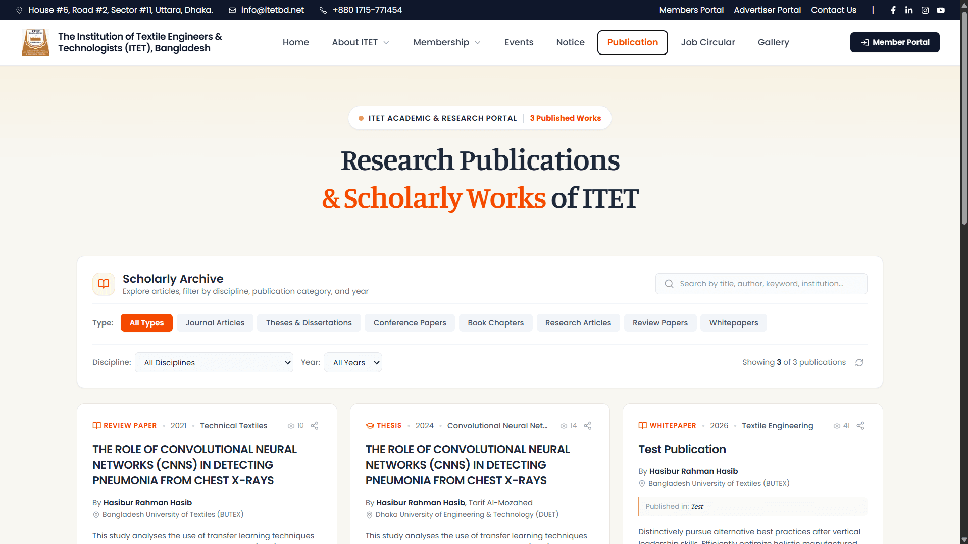 Publications and Knowledge Hub